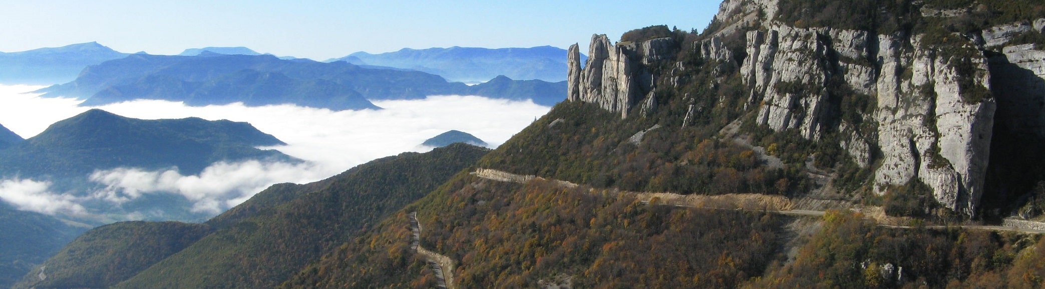 Vue du Col de Rousset et du Diois